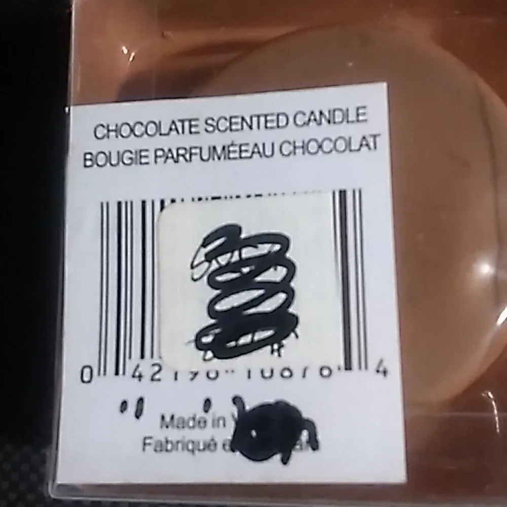 Chocolate Candles Set of 3